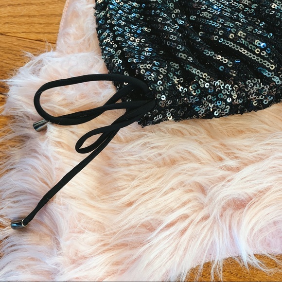 Free People Giselle Mini Dress. Black xsmall - Picture 7 of 8